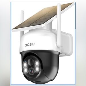 Aosu Solar Powered Wireless Security Camera
